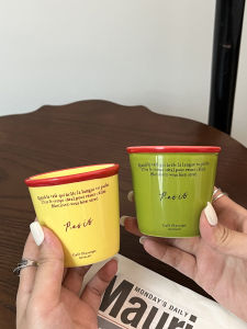 Retro Ceramic Coffee Cup Mini Cute Handheld Design Unique Style Mugs Vintage Aesthetic Small Water Cup for Universal Use