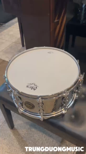 Trống snare sắt MES kích thước 14 x 6.5 tặng kèm dùi trống