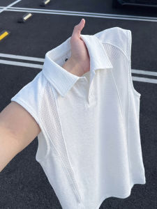 Áo Thun Polo Cổ Vest Mỏng Thông Khí Chống Thấm Nhanh