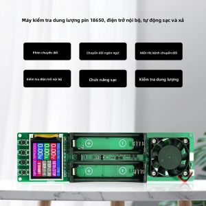 Aideepen | Máy Kiểm Tra Dung Lượng Pin Lithium Aideepen 18650 Với Mô-đun Đo Điện Trở Trong Tự Động Giao Diện Type-C Thiết Bị Dò Nguồn Pin