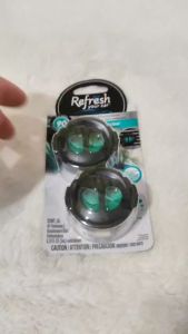 Refresh Your Car: Coastal Rush Air Freshener & 2pcs Mini Car Diffusers