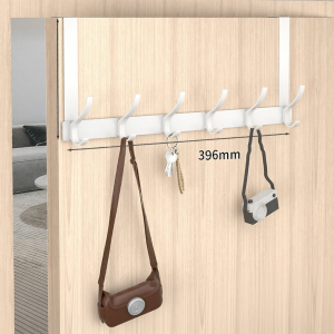 Space Aluminum No-Drill Bathroom and Bedroom Hook