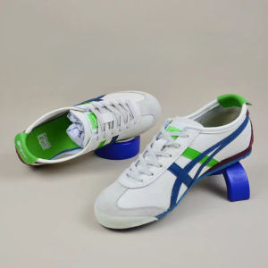 Original Tiger Shoes Classic Beige/Blue/Green Buzz Lightyear Vintage Mens & Womens Leather Non-Slip Wear Resistant Comfortable Stylish Casual Sneakers