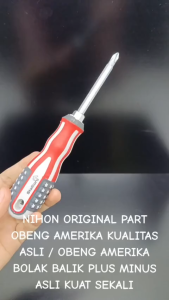 Obeng Amerika Original Kwalitas Asli / Obeng Amerika Bolak Balik Plus Minus Asli Kuat Sekali NP699
