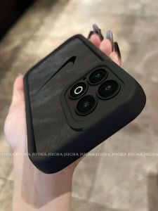 Stylish Protective Silicone Case for Vivo IQOO13 Womens Edition Full Lens Coverage Anti-Fall Elegant Design Cool Black Hook