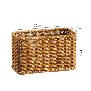 Creative Woven Japanese Style Coffee Table TV Cabinet Miscellaneous Box Home Use Skin Care Organizer Storage Box Living Room