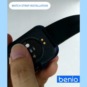 Benio Replacement Silicone Watch Strap 22mm / 20mm