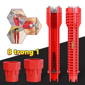 Cờ lê vặn dây cấp nước Cờ lê vặn ống nước cờ lê vặn dây cấp nước đa năng 8 in 1