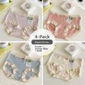 JIAZINI | Ladies Silk Underwear Pure Cotton Antibacterial Fitness Sport Triangle Panties Seamless Mid Waist Comfortable Gift Box Set. 