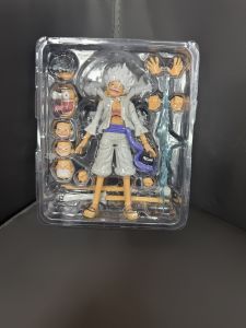 Bandai | Bandai S.H.Figuarts SHF One Piece Nika Lufei Five-Gear Doll Hand-Held Toy Set Movable Series Doll