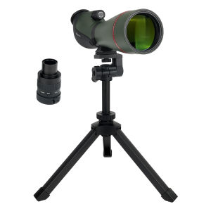 SVBONY SA412 20-60X80 Spotting Scope 80mm Large Object Lens IP65 Waterproof & Fogproof Monoculars Telescopes for View scenery Monoculars for Outdoor activities