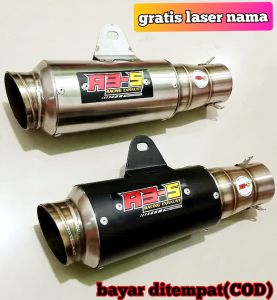 slincer knalpot racing road race harian borup slencer A3-s slencer inlet 50mm knalpot balap