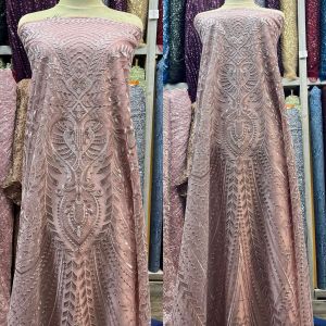 Murah! Tulle bordir Elisab modern/ Bahan kebaya motif elisab terbaru!