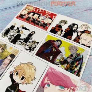 Lomo card hộp 30 thẻ truyện Tokyo Revengers poster card Manjiro Sano Takemichi Draken Hinata Tachibana Ken Ryuguji Baji