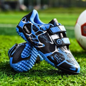 Childrens Football Shoes Boys Training Special Sports Shoes Anti-slip Athletic Shoes for Primary School Students