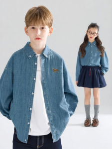 MUCMUKN | Versatile Cotton Denim Shirt