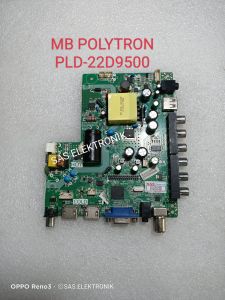 MB MOTHERBOARD MAINBOARD MESIN TV LED POLYTRON PLD-22D9500 PLD22D9500