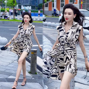 Douyin Online Influencer Best Selling Stylish Fashion Dress Womens Summer 2023 New Arrival K-style Slim Looking Lace-up Skirt