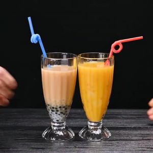 BỘ 6 LY THỦY TINH CAO CẤP TRONG SUỐT  BQL017 - DUNG TÍCH 340ML