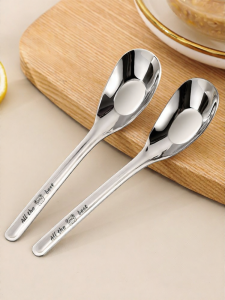 Snainy | Baby Food Grade 316 Stainless Steel Feeding Spoon