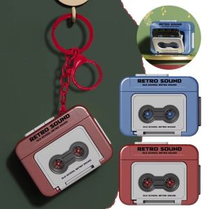 Vintage Tape Recorder & Mini Recordable Keychain: A Unique Gift Idea