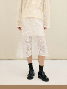 Dazzle | Chân Váy Midi A-line Không Đối Xứng