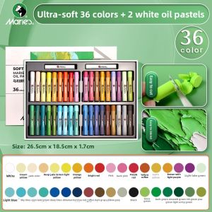 Marie’s | Water Soluble Rich Color Soft Drawing Pencils 36 Colors