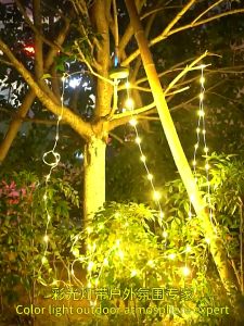 Multifunctional LED storage lampu camping light rechargeable 8 M led strip light string lampu pasar malam outdoor light