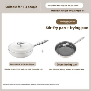 Supor | Non-stick Fluorine-free Titanium Ceramic Wok