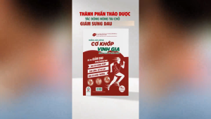 [MỚI] Miếng dán nóng CƠ KHỚP VINH GIA từ THẢO DƯỢC Hộp 10 Miếng