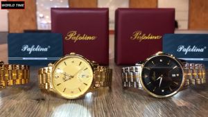 Đồng Hồ Nam Pafolina 5028M Full Box - Chính hãng  Mặt kính Sapphire Chống Trầy Xước  Chống Nước 3ATM - Bảo hành 3 Năm