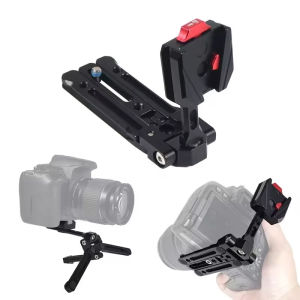 V-Lock Battery Mounting Clamp Quick Release Plate Fast Switch Tool for ARCA Tripod Gimbal Stabilizer DSLR Camera V Mount Bracket