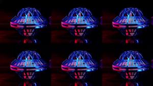 Magic Hand Controlled Flying Ball 360° Rotating Suspension Cosmic Globe with Color LED Indoor Outdoor Toy for Children Boys Gift