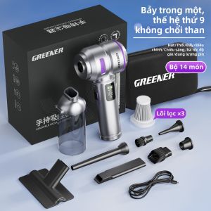 Greener | Máy Hút Bụi Cầm Tay Gọn Nhỏ Đa Năng