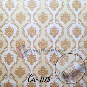 Wallpaper Dinding Motif Batik Mewah Ukuran 8 Meter Bisa Untuk Dinding Kamar Dan Ruang Tamu