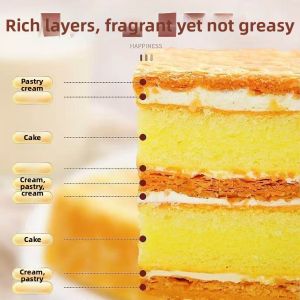 Napoleon Cream-filled Pastry Breakfast Snack