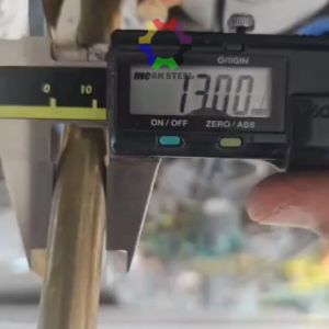 As Kuningan 13 mm Brass Round Bar: Bahan As Berkualitas