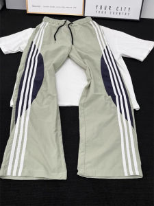 Quần Thể Thao Nam Nhanh Khô Bằng Lụa Băng Phong Cách Mỹ Mùa Hè Quần Dài Ống Đứng Rộng Rãi Thoải Mái Thoáng Khí