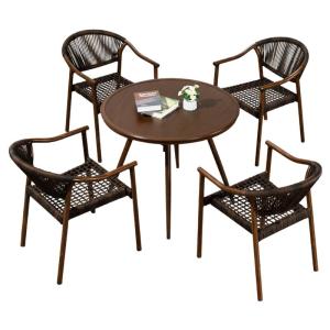 ST MIRREN | Outdoor Leisure Rattan Table and Chairs Set