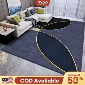 MISO Luxurious Simple Large Area Living Room Carpet Full Coverage Coffee Table Home Use Room Living Room Style Modern Design Carpet Chinese New Year Carpet CNY