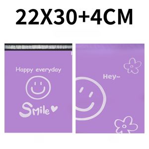 New Pink Express Bags Cute Bow Knot Delivery Bag Packing Shoe Envelopes PE Self Adhesive Courier Pouch Mailing Storage Bags