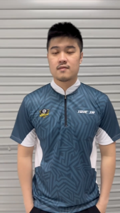 Kaos Jersey Billiard Dry Fit Full Print –Adem Nyaman Model Resleting Custom Nama Tim Gratis