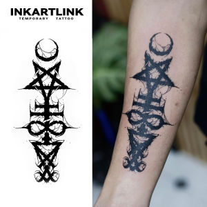 Ancient Symbols Temporary TattooLasts To 15 Days New Technology Magic Waterproof Semi Permanent Sticker.
