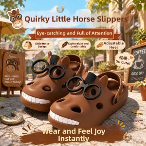 BUYANGSI | Anti-slip Durable Funny Pony-Style Slippers