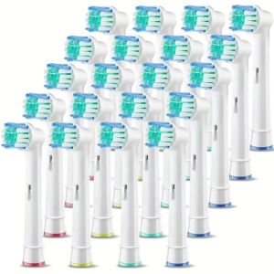 Replacement Heads For Electric Toothbrush 16pcs/Pack Replacement Brush Heads For 1000/2000/3000/5000 Adults Kids
