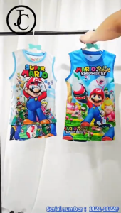 Kids Jersey Terno 2-7yrsold for Boys Super Mario