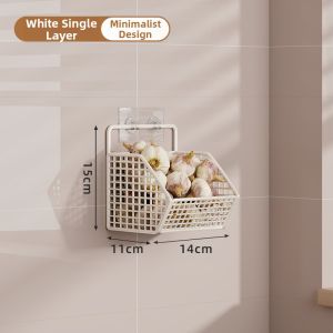 MENGBINFEN | Non-drilling Wall-mounted Organizer Storage Rack