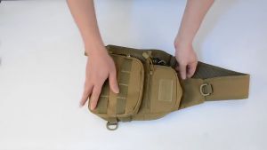 Military Tactical Sling Bag for Men Women Shoulder Messenger Bags Check Pack Crossbody *SG Seller*