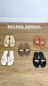Viditi Rayana Sandal | Shoes | Sepatu Import Wanita | Flat | Sendal | Kulit