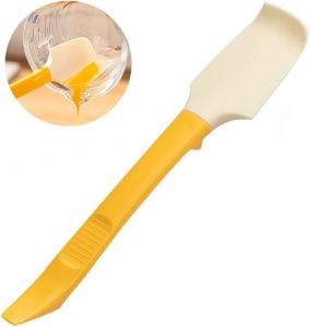 2pcs Silicone Jam Spreader Butter Spatula 2 in 1 Jam Cheese & Butter Spreader Kitchen （Random Color）